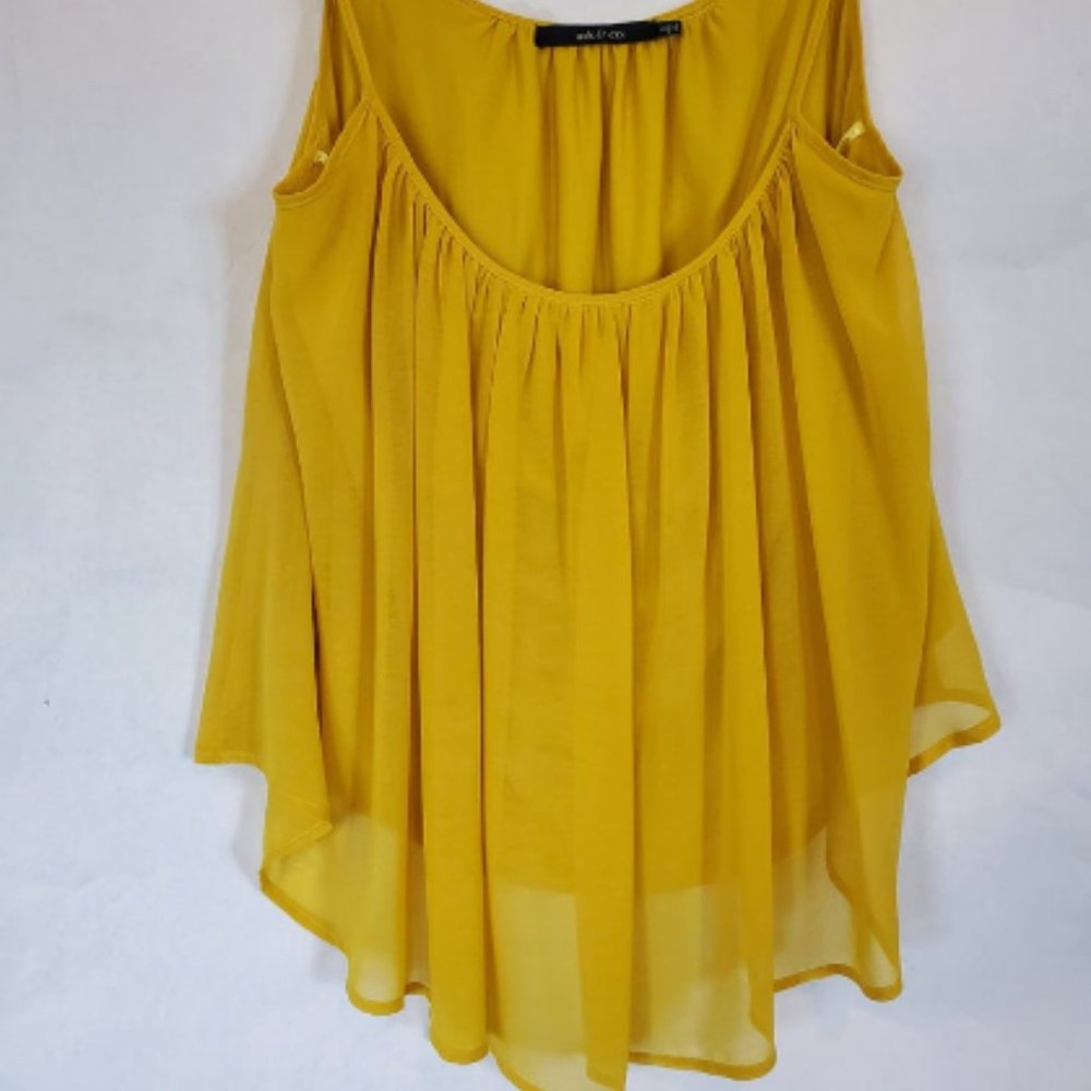 Ark & Co Yellow Tank Top